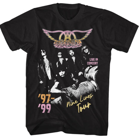 Aerosmith Nine Lives Tour Men's