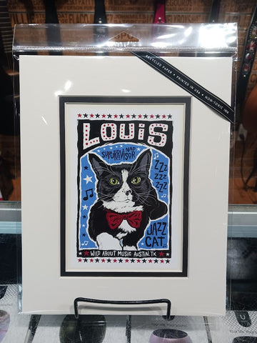 Louis 8''x10'' Matted Print