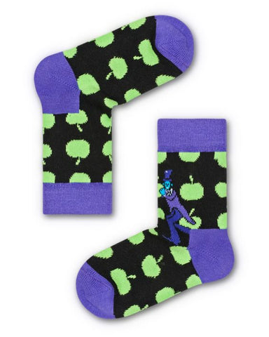 Kids Beatles Green Apple Socks