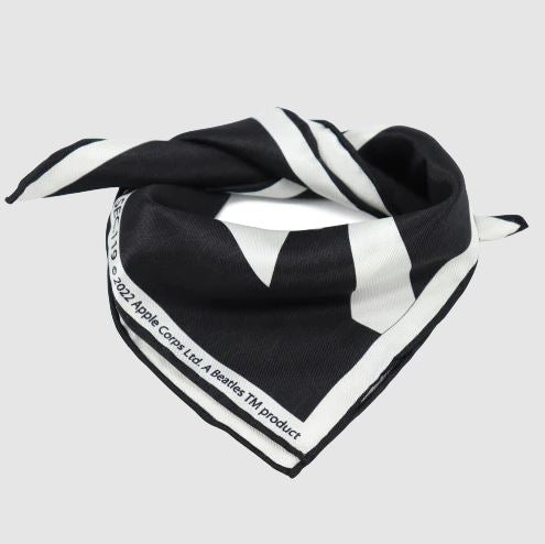 The Beatles Abbey Road Pocket Square tied 