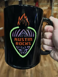 Austin Rocks Ceramic Coffee Mug