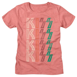 KISS Multi Logo Women's Shirt