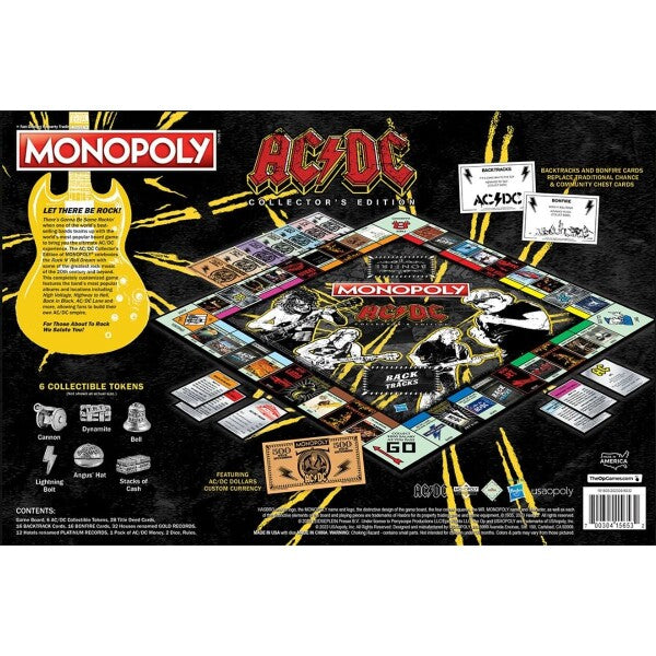 Monopoly AC/DC Edition back