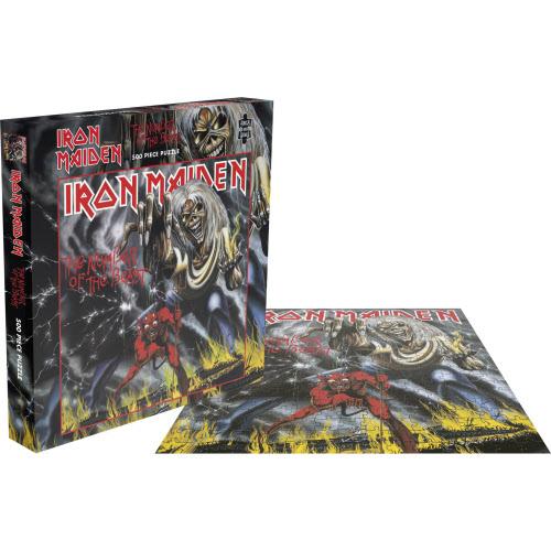 Iron Maiden Number Of The Beast 500 Piece Puzzle