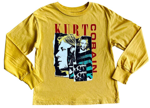 Kurt Cobain Long Sleeve Kids' Shirt