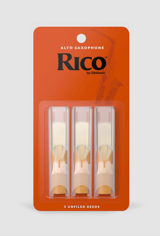 Rico Alto Saxophone Reeds 3 Pack