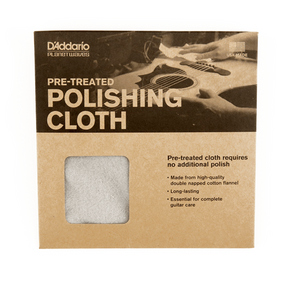 Pre-Treated Napped Cotton Polishing Cloth package