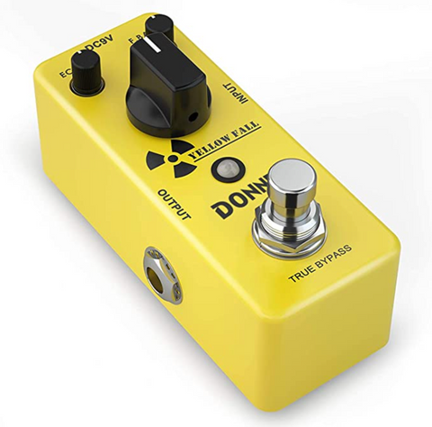 Donner Guitar Delay Pedal Yellow Fall