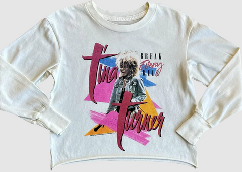 Tina Turner Long Sleeve Kids Shirt