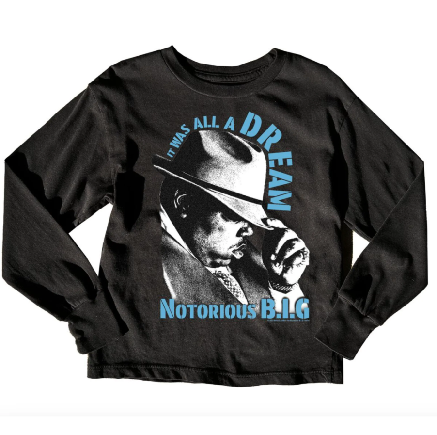 Notorious B.I.G All A Dream Long Sleeve Kid's Shirt