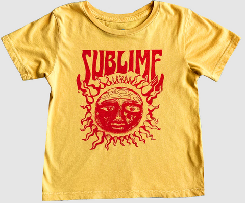 Sublime Sun Yellow Kid's Shirt