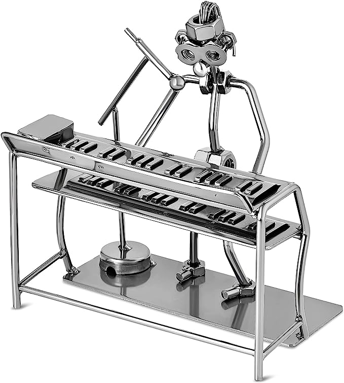 Keyboard Singer Nutty Sculpture