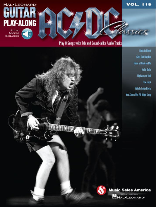 AC/DC Classics Guitar Play-Along Volume 119