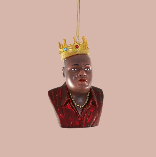 Biggie Smalls Bust Ornament