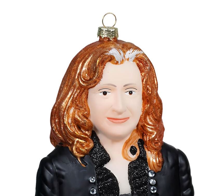 Bonnie Raitt Bust Ornament