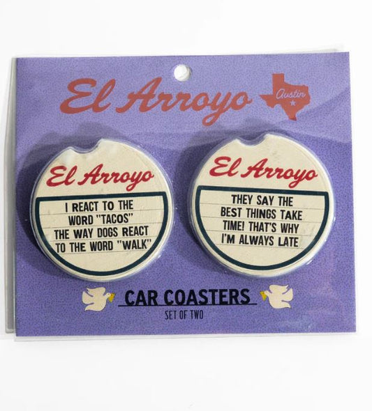 El Arroyo Car Coaster Set - Always Late