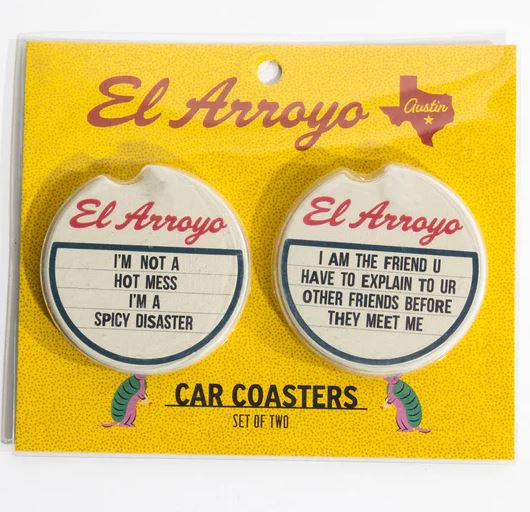 El Arroyo Car Coaster Set - Spicy Disaster