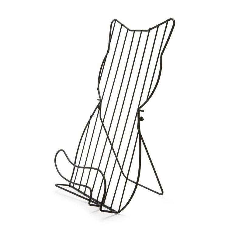 Wire Cat Bookstand