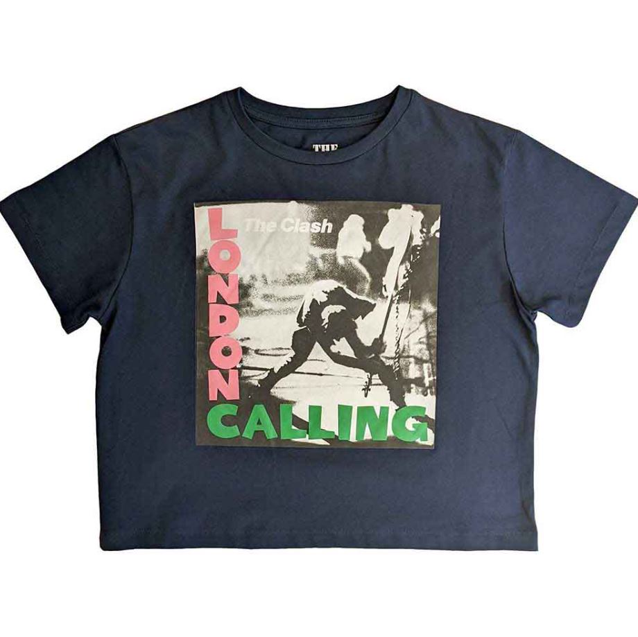 The Clash London Calling Women's Crop Top