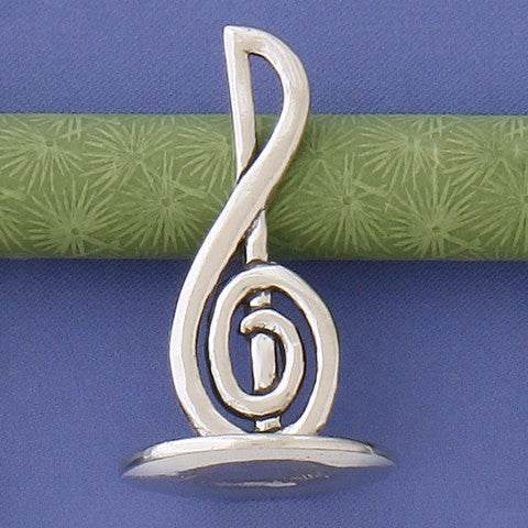 Treble Clef Ring Holder