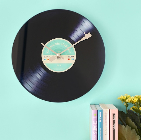 Greatest Hits Vinyl Wall Clock