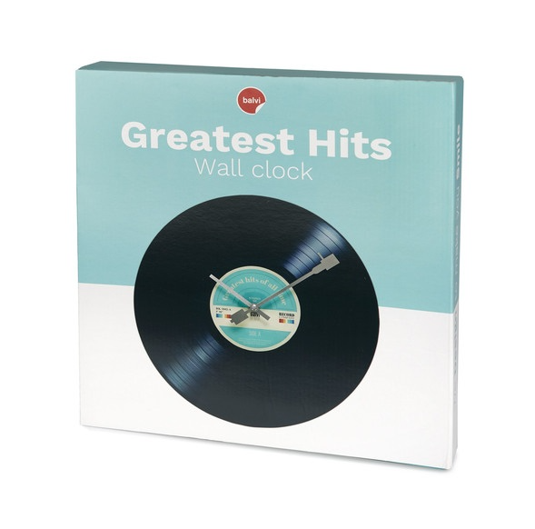 Greatest Hits Vinyl Wall Clock