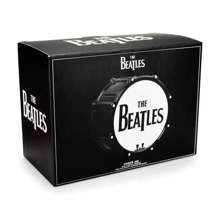 Beatles Logo Drum Cookie Jar