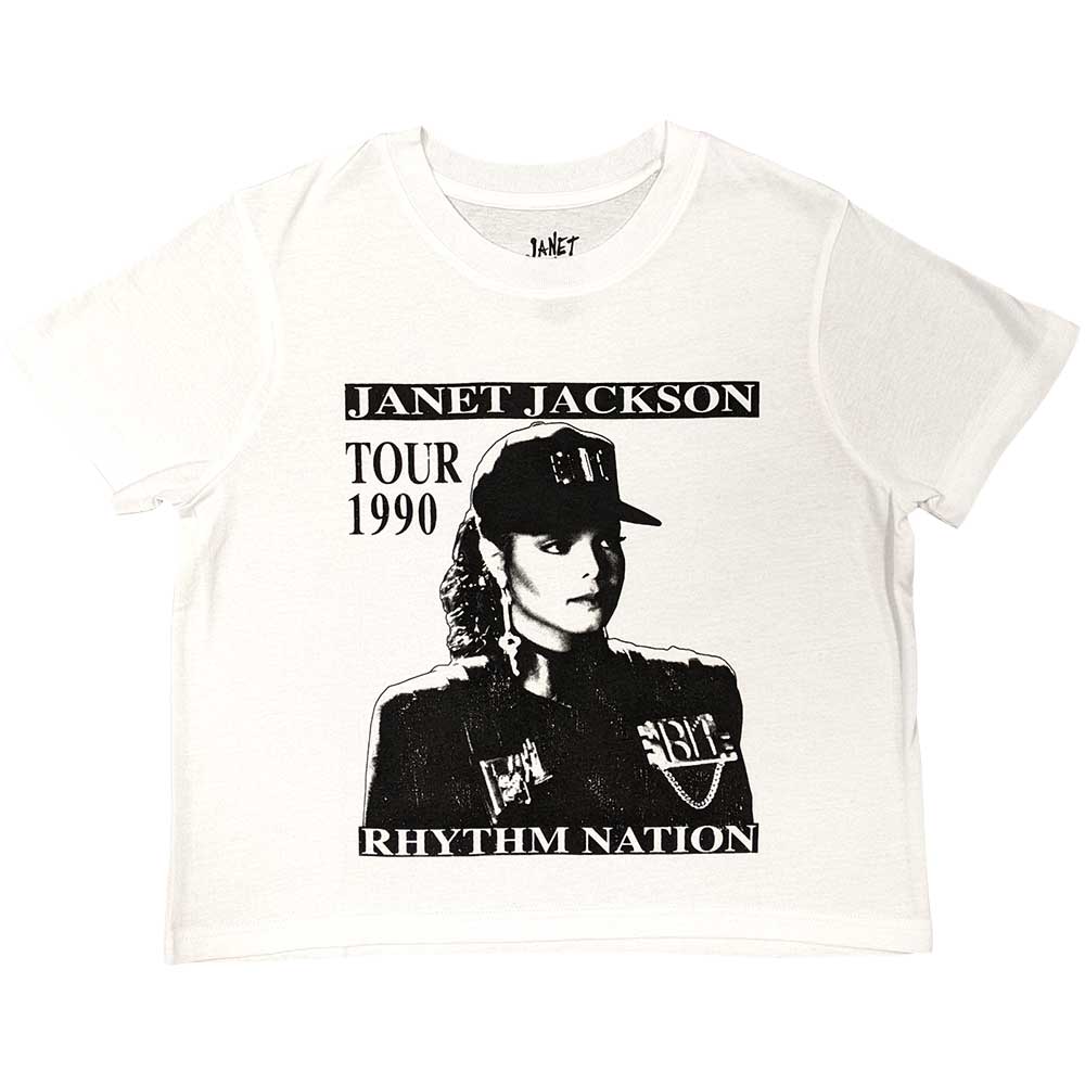 Janet Jackson Rhythm Nation Women's Crop