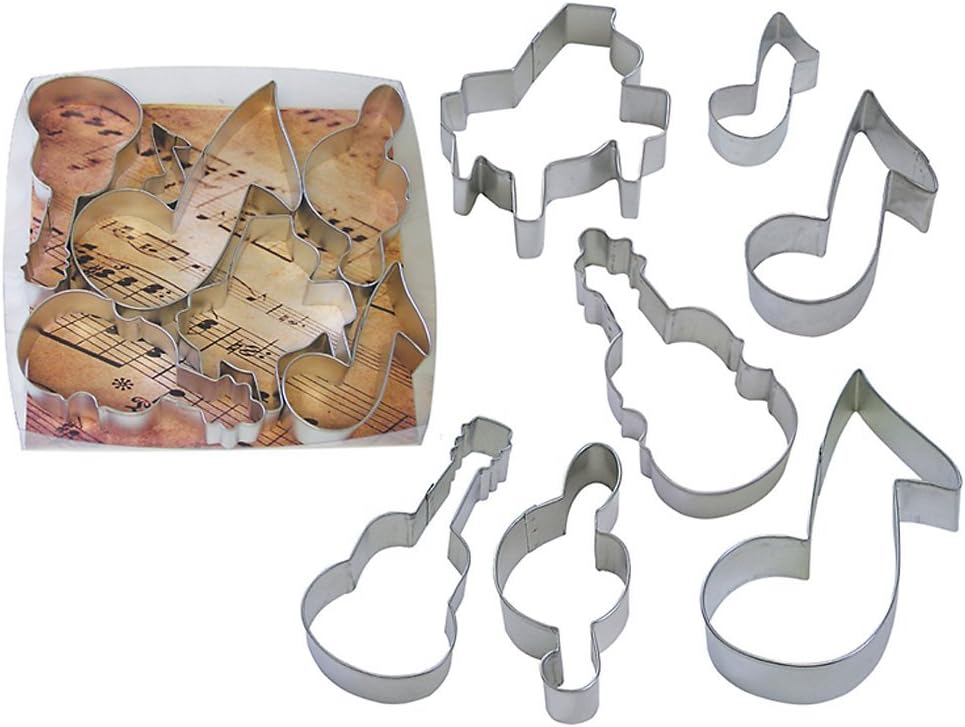 Musical Cookie Cutter Set (6 Piece)