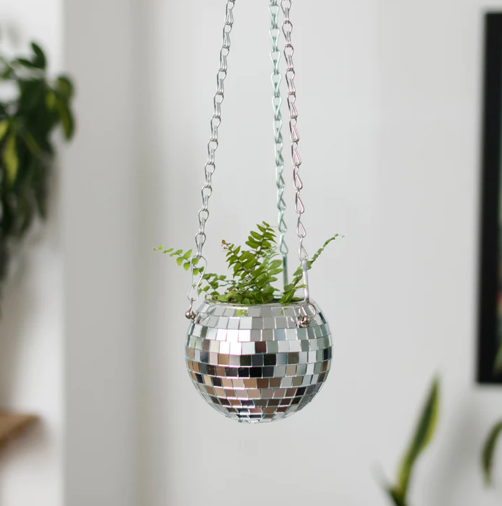 Disco Ball Planters 4 inch