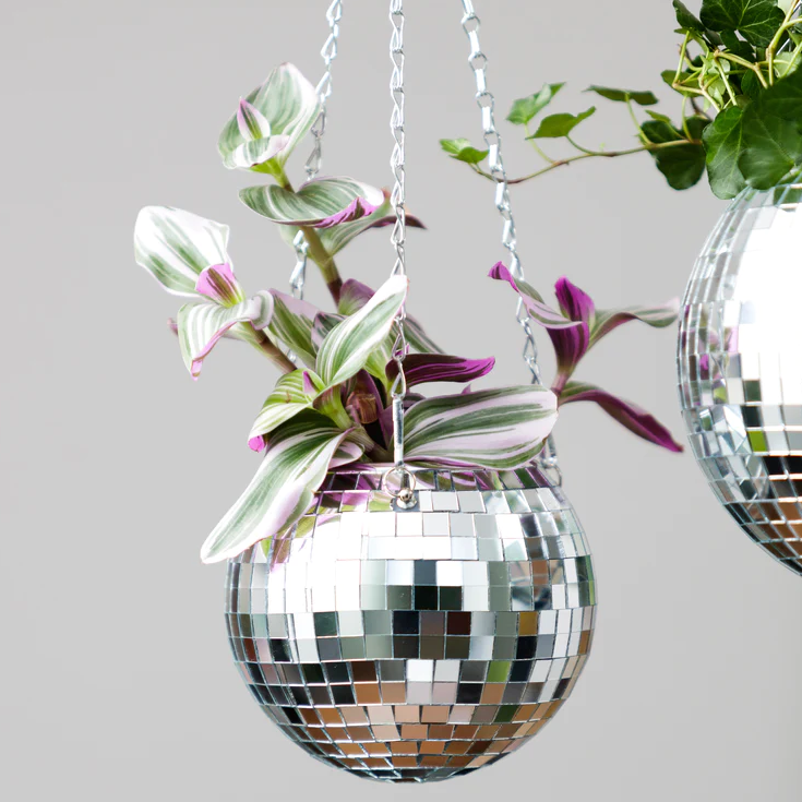 Disco Ball Planters 6 inch