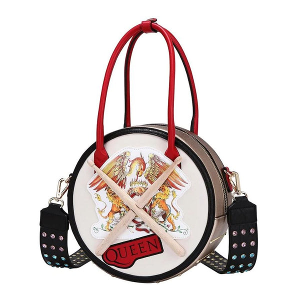 Queen Roger Taylor Drum Bag with stud strap