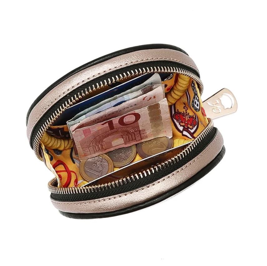 Queen Drum Coin Purse interior