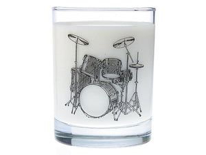 Drumset Lowball Glass