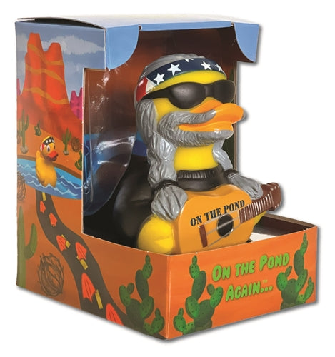 On The Pond Again Willie Nelson Rubber Duck
