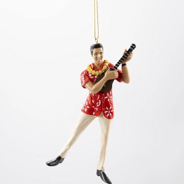 Elvis Ornament aloha