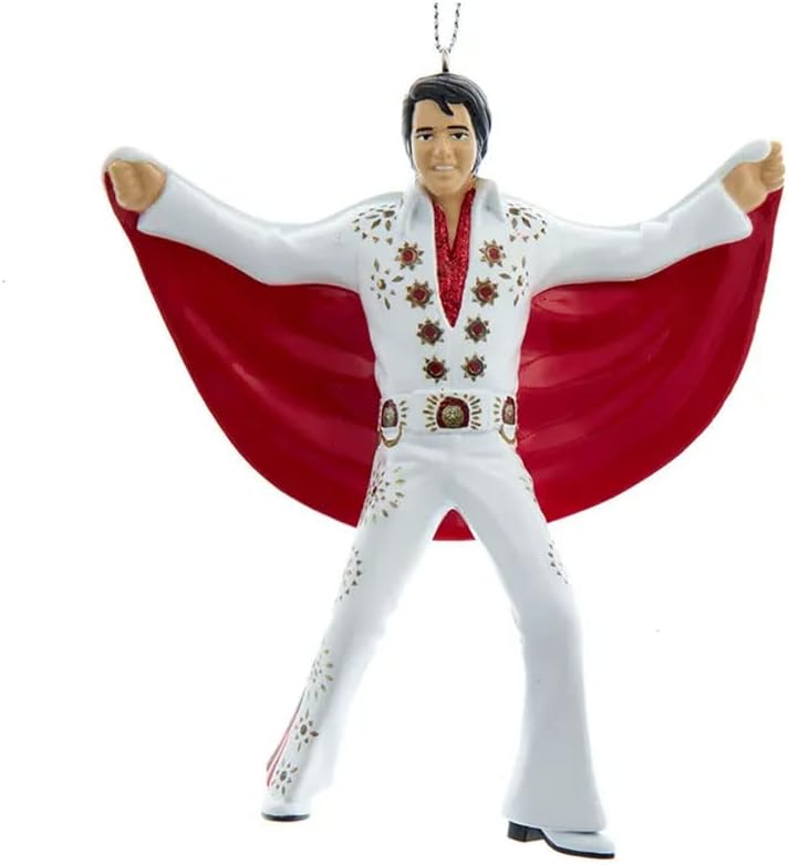 Elvis Ornament red cape