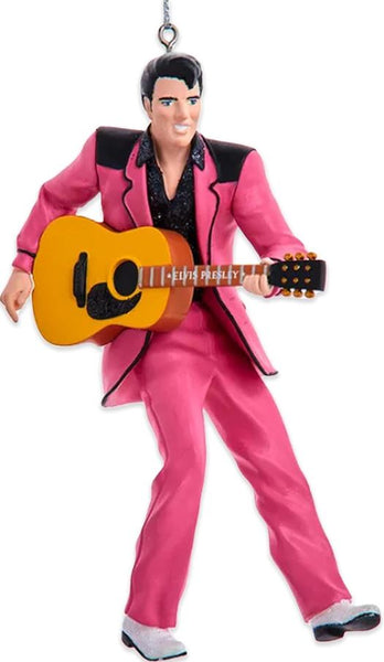 Elvis Ornament pink suit
