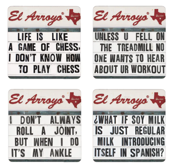 El Arroyo Coaster Set - Fan Favorites