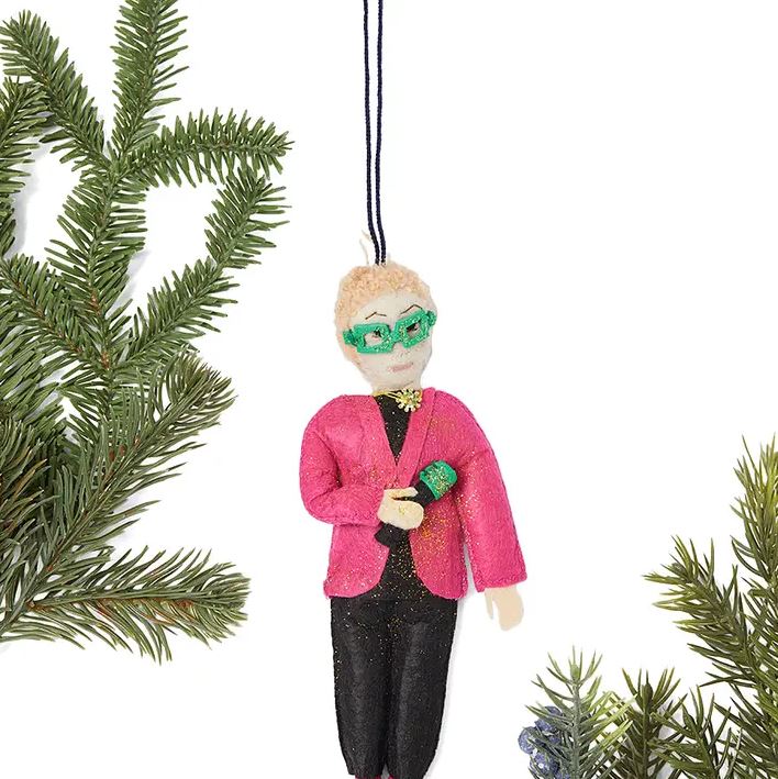 Felt Elton John Ornament