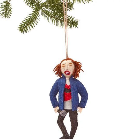 Felt Mick Jagger Ornament