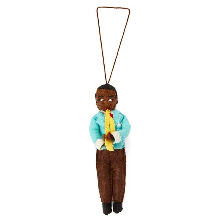 Felt Louis Armstrong Ornament