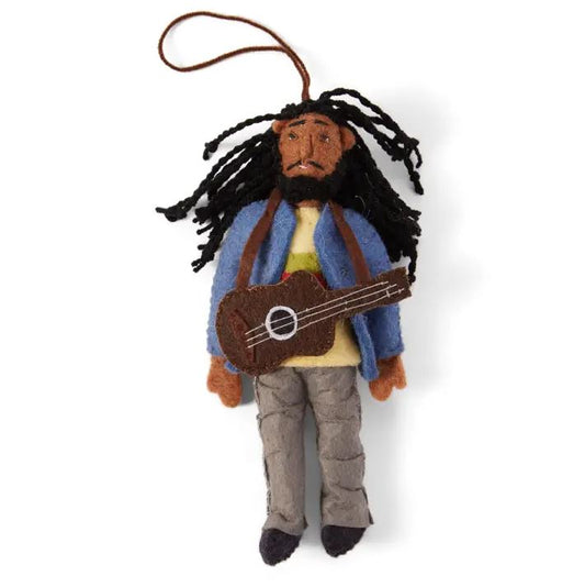 Felt Bob Marley Ornament