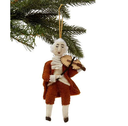 Felt Mozart Ornament