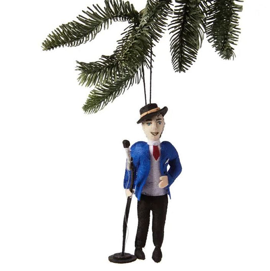 Felt Frank Sinatra Ornament