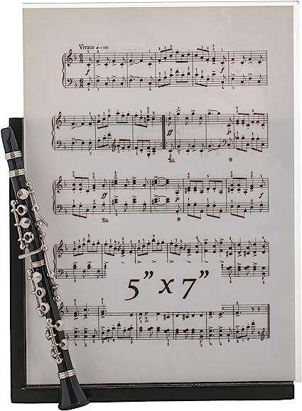 Clarinet 5x7in Picture Frame