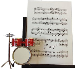 Drumset 5x7in Picture Frame