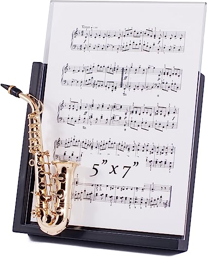 Saxophone 5x7in Picture Frame