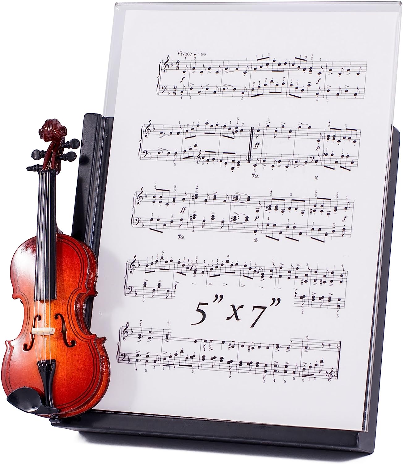 Violin 5x7in Picture Frame