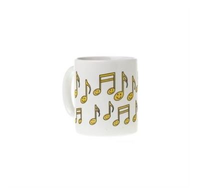 Happy Music Note Mug